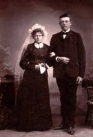 Sofie og Carl Hansen 29 marts 1906. 