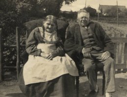 Stine og Lars Hansen (Sofies forældre) ca. 1930